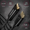 Axagon RVD-HI14C2 Displayport - HDMI 1.4 kábel