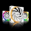 Be Quiet! Cooler 14cm - LIGHT WINGS WHITE 140mm PWM Triple Pack (RGB, 2200rpm, 31dB, fehér)