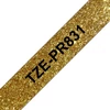 Kép 3/4 - Brother TZe-PR831 laminált P-touch szalag (12mm) Black on Gold - 8m
