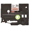 Kép 1/4 - Brother TZE-B31 laminált P-touch szalag (12mm) Black on Flu Orange - 5m