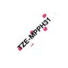 Brother TZe-MPPH31 laminált P-touch szalag (12mm) Black on Pink Heart - 4m