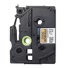 Brother TZe-PR851 laminált P-touch szalag (24mm) Black on Gold - 8m