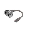 Kép 3/3 - DIGITUS CAT5e árnyékolt RJ45/RJ45 lengő Y elosztó