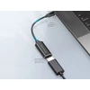 Conceptronic átalakító - ABBY03B (USB-C 3.2 to HDMI, 4K/60Hz, aluminium, fekete)
