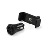 Kép 6/9 - Conceptronic telefon töltő/tartó kit - CUSBCAR2AKIT (Szivargyujtós töltő: 2x USB-A, Telefontartó: 5,5-8,5 cm széles)