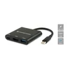 Kép 5/11 - Conceptronic Notebook Dokkoló - DONN01B (Bemenet: USB-C, Kimenet: HDMI+USB-C PD:60W+USB-A 3.0, fekete)