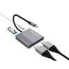 Conceptronic Notebook Dokkoló - DONN11G (Bemenet: USB-C, Kimenet: 2xHDMI+USB-C PD:100W+USB-A, ezüst)