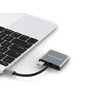 Conceptronic Notebook Dokkoló - DONN16G (Bemenet: USB-C, Kimenet: HDMI+VGA+USB-A PD:100W, ezüst)
