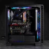 Kép 6/8 - Corsair 32GB DDR4 3200MHz Kit(4x8GB) Vengeance RGB Pro Black