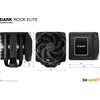 Be Quiet! CPU Cooler - DARK ROCK ELITE (AMD: AM4/AM5; Intel: 1700/1200/1150/1151/1155)