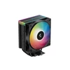 DeepCool CPU Cooler - AG400 BK ARGB V2 (31,6 dB; max, 128,93 m3/h; 4pin csatlakozó, 4 db heatpipe, 12cm, PWM)
