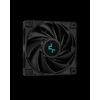 DeepCool CPU Cooler - AK400 ZERO DARK PLUS (28 dB; max, 101,02 m3/h; 4pin, 4 db heatpipe, 12cm, PWM)