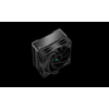 DeepCool CPU Cooler - AK400 ZERO DARK (29 dB; max, 112,93 m3/h; 4pin csatlakozó, 4 db heatpipe, 12cm, PWM)