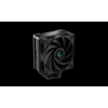 DeepCool CPU Cooler - AK400 ZERO DARK (29 dB; max, 112,93 m3/h; 4pin csatlakozó, 4 db heatpipe, 12cm, PWM)