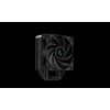 DeepCool CPU Cooler - AK400 ZERO DARK (29 dB; max, 112,93 m3/h; 4pin csatlakozó, 4 db heatpipe, 12cm, PWM)