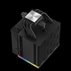 DeepCool CPU Cooler - AK500 Digital (28dB; max, 117,21 m3/h; 4pin csatlakozó, 5 db heatpipe, 12cm, PWM, fekete)