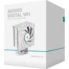 DeepCool CPU Cooler - AK500S Digital WH (28 dB; max, 117,21 m3/h; 4pin csatlakozó, 5 db heatpipe, 12cm, PWM, fehér)