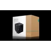 DeepCool CPU Cooler - AK620 ZERO DARK (28 dB; max, 117,21 m3/h; 4pin csatlakozó, 6 db heatpipe, 2x12cm, PWM)