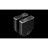 DeepCool CPU Cooler - AK620 ZERO DARK (28 dB; max, 117,21 m3/h; 4pin csatlakozó, 6 db heatpipe, 2x12cm, PWM)