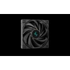 DeepCool CPU Cooler - AK620 ZERO DARK (28 dB; max, 117,21 m3/h; 4pin csatlakozó, 6 db heatpipe, 2x12cm, PWM)