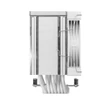 DeepCool CPU Cooler - AK700 DIGITAL WH (28dB; max, 131,21 m3/h; 4pin csatlakozó, 7 db heatpipe, 12cm, PWM)
