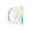 DeepCool Cooler 12cm - FL12 SE WH (3in1) (28.67dB; max.86,20 m3/h; 3x12cm, 3pin; hydro bearing, ház hűtésre, RGB, PWM)