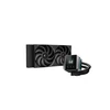 DeepCool CPU Water Cooler - MYSTIQUE 240 (max 21dB; max. 123,09 m3/h; 2x12cm, LED kijelző, fekete)
