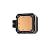 DeepCool CPU Water Cooler - MYSTIQUE 240 (max 21dB; max. 123,09 m3/h; 2x12cm, LED kijelző, fekete)