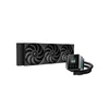 DeepCool CPU Water Cooler - MYSTIQUE 360 (max 21dB; max. 123,09 m3/h; 3x12cm, LED kijelző, fekete)