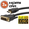 Kép 3/3 - Delight 2m 4K DVI-D - HDMI kábel