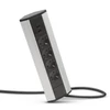 Kép 9/12 - Delight 20484 alumínium 4-es sarokelosztó + 2 USB-A port