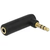 Kép 3/3 - Delock 65364 3 pólusú Jack 3,5mm apa - anya hajlított hosszabbító adapter