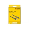 Kép 6/6 - Delock 86631 1m USB-C - Lightning iPhone/iPad/iPod kompatibilis szürke MFi adat- és töltőkábel