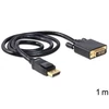 Kép 2/2 - DeLock Displayport 1.2 male to DVI-D (Dual Link) male 1m Black