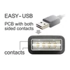 Kép 7/7 - DeLock EASY-USB 2.0 Type-A male > USB 2.0 Type Micro-B male Cable 3m Black