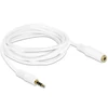 Delock 84482 sztereó Jack 3.5 mm apa / anya iPhone 4 pin 2 m audio kábel