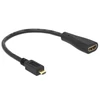 Kép 3/3 - Delock 65391 High Speed HDMI micro D apa > A anya HDMI kábel adapter Ethernettel