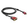 Kép 3/3 - Delock 84342 HDMI-A – DVI-D 1.8m apa/apa átalakító kábel