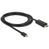 Kép 5/5 - Delock 83699 2 méter High Speed mini Displayport apa > HDMI apa 4K kábel