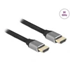 Kép 4/6 - Delock 83996 2m Ultra nagy sebességű HDMI 48Gbps 8K 60Hz szürke kábel