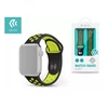 Kép 2/3 - Devia ST325038 Apple Watch fekete/sárga szilikon sport óraszíj