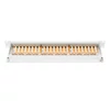 Kép 12/13 - DIGITUS CAT6 24port 19" 1U kompakt szürke árnyékolt Patch Panel