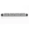 Kép 8/9 - DIGITUS 48port 19" 1U fekete moduláris üres patch panel