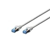 Kép 1/6 - DIGITUS CAT5e F/UTP PVC 3m árnyékolt szürke patch kábel