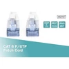 Kép 2/6 - DIGITUS CAT5e F/UTP PVC 3m árnyékolt szürke patch kábel