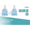 DIGITUS CAT5e U/UTP PVC 0,5m szürke patch kábel