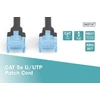 Kép 5/6 - DIGITUS CAT5e U/UTP PVC 10m fekete patch kábel