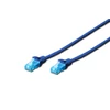 DIGITUS CAT5e U/UTP PVC 5m kék patch kábel