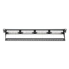 Kép 4/4 - DIGITUS CAT6 24port 19" 1U kompakt fekete árnyékolatlan Patch Panel