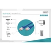 Kép 5/7 - DIGITUS CAT6 S-FTP LSZH 10m kék patch kábel